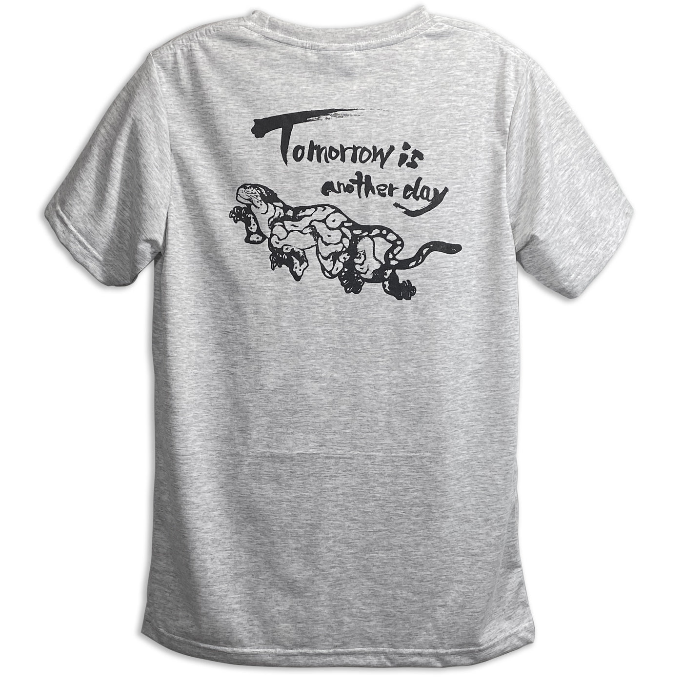 T Shirt Men's 100% Cotton -Hokusai Tiger ”Tomorrow is another day” FORTUNA Tokyo