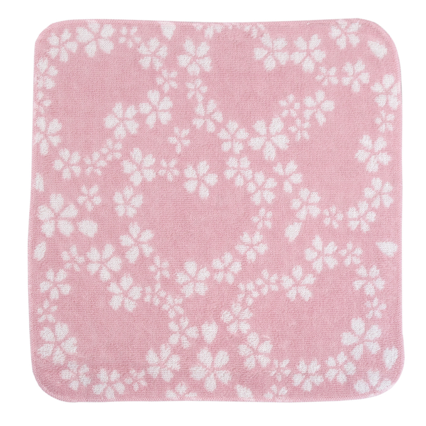 FORTUNA Tokyo Imabari Handkerchief Sakura Cherry Blossoms Design Mini Towel Cotton 100%, Made in Japan FORTUNA Tokyo