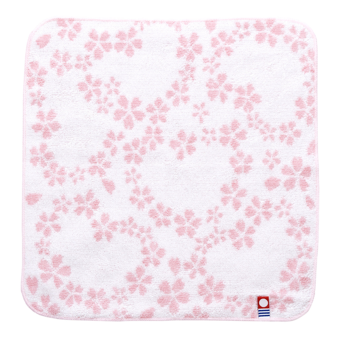 FORTUNA Tokyo Imabari Handkerchief Sakura Cherry Blossoms Design Mini Towel Cotton 100%, Made in Japan FORTUNA Tokyo